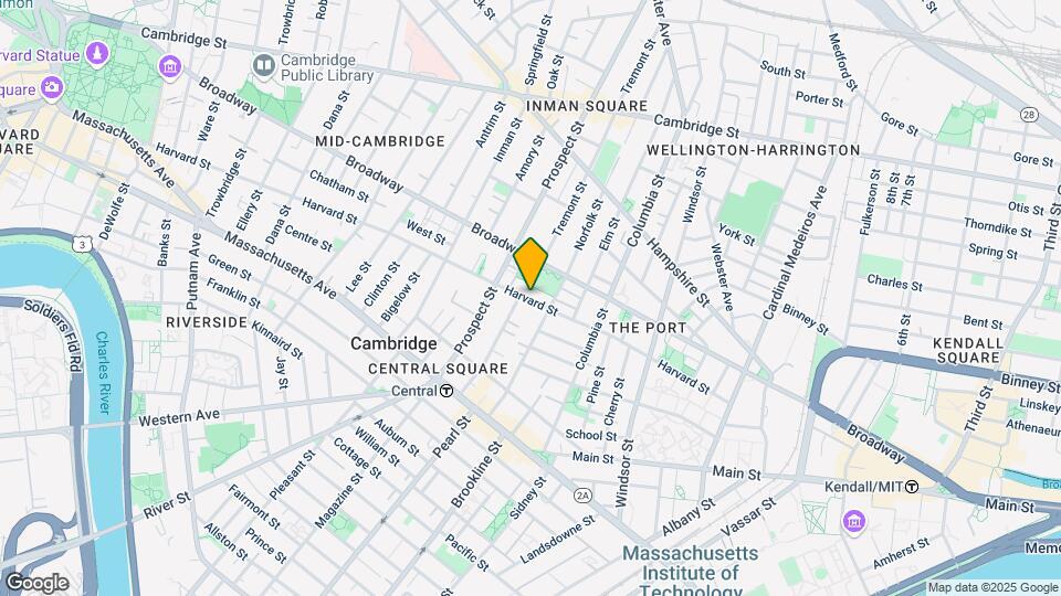 231 Harvard St, Unit 1 Map and Location Details