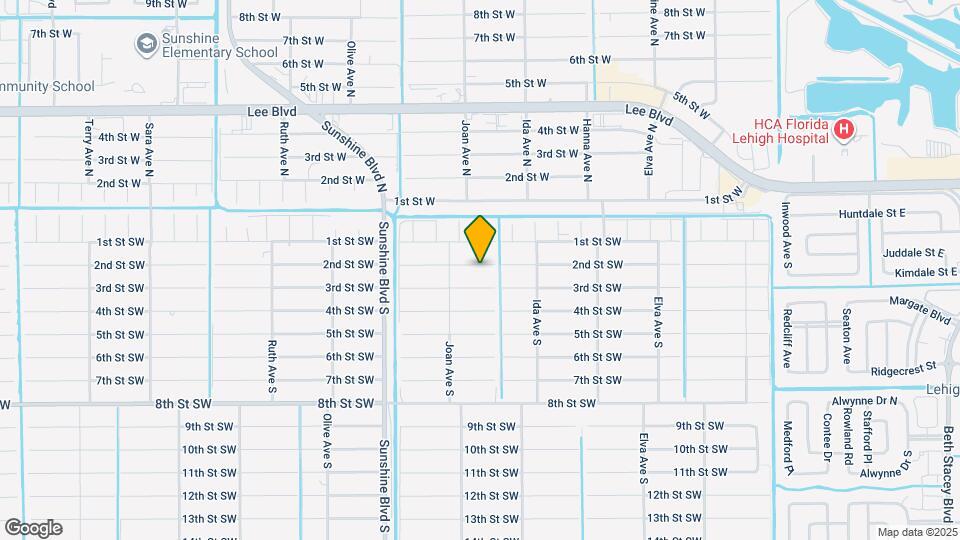 2921 2nd St SW Map and Location Details