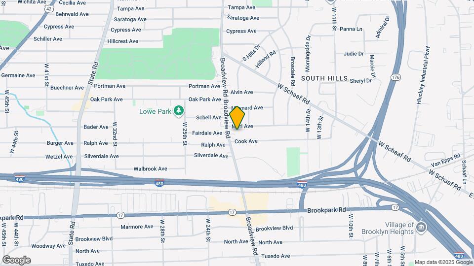 1927 Merl Ave Map and Location Details