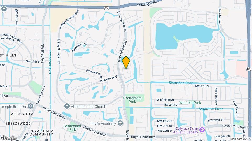 2875 NW 69th Ter Mapa y Detalles de la Ubicación