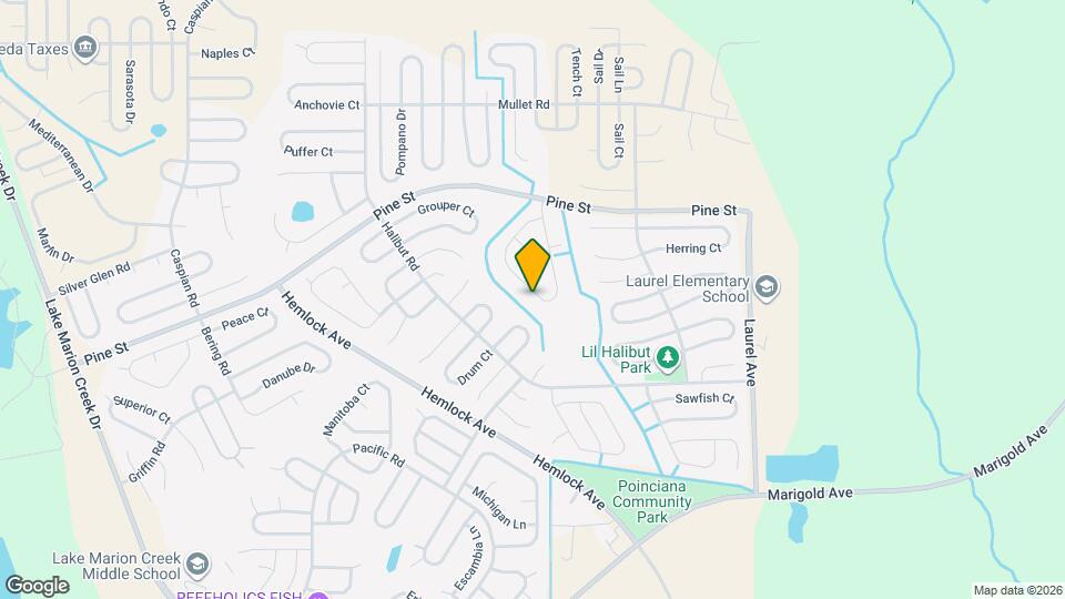 1861 Snapper Dr Map and Location Details