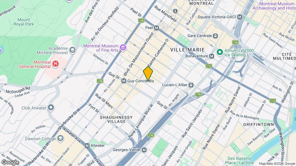 1225-1229 Mackay Rue Map and Location Details