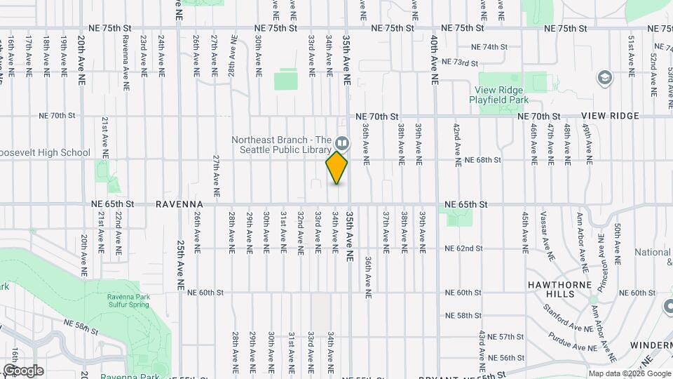 6516 34th Ave NE Map and Location Details