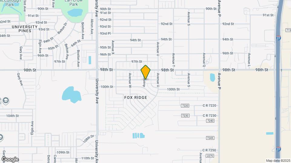 2117 99th St Map and Location Details