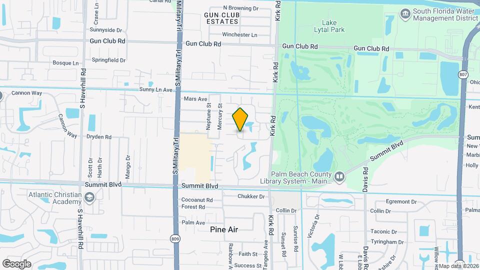 4200 Palm Bay Cir Map and Location Details