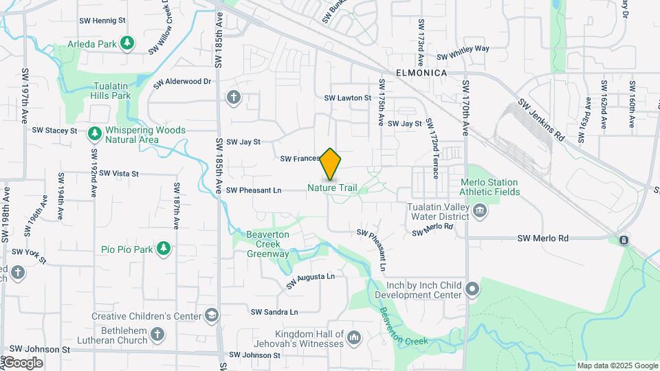 1687 SW 178th Ave Map and Location Details