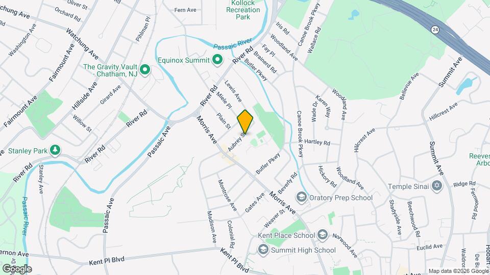 29 Aubrey St Map and Location Details