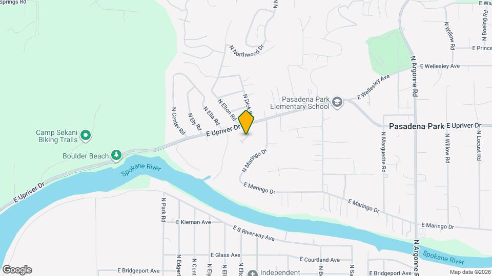 4313 N Centennial Ln Mapa y Detalles de la Ubicación