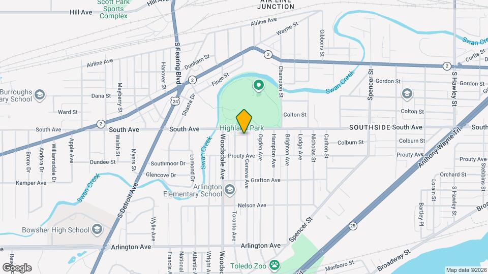 516 Geneva Ave Map and Location Details