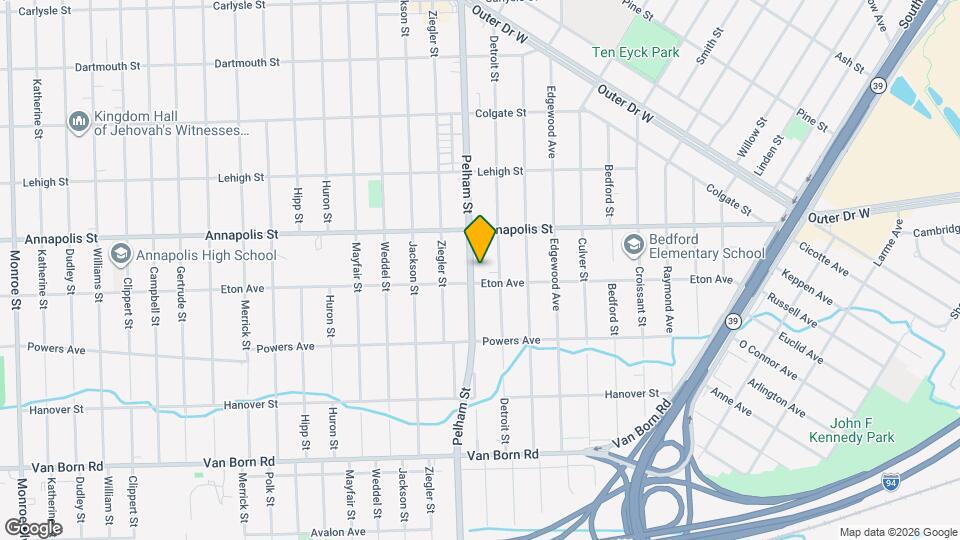 4697 Pelham St Map and Location Details