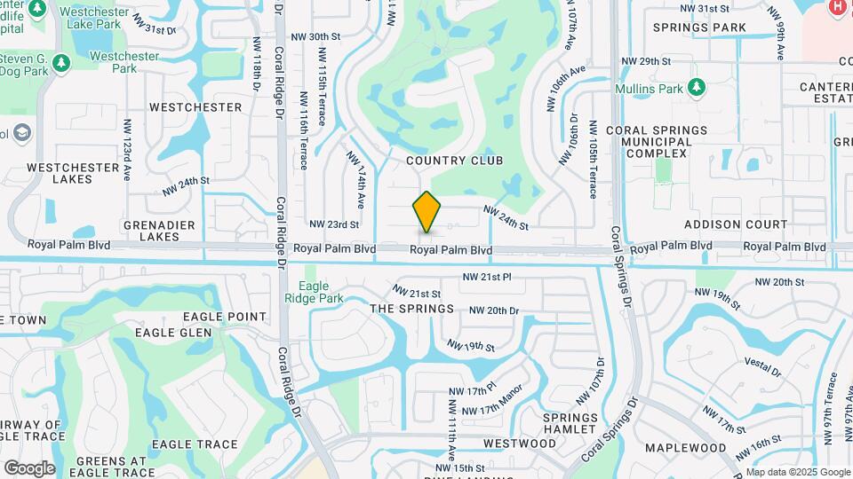 11181-11195 Royal Palm Blvd Mapa y Detalles de la Ubicación