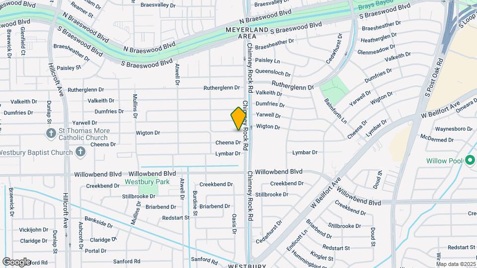 5411 Wigton Dr Map and Location Details