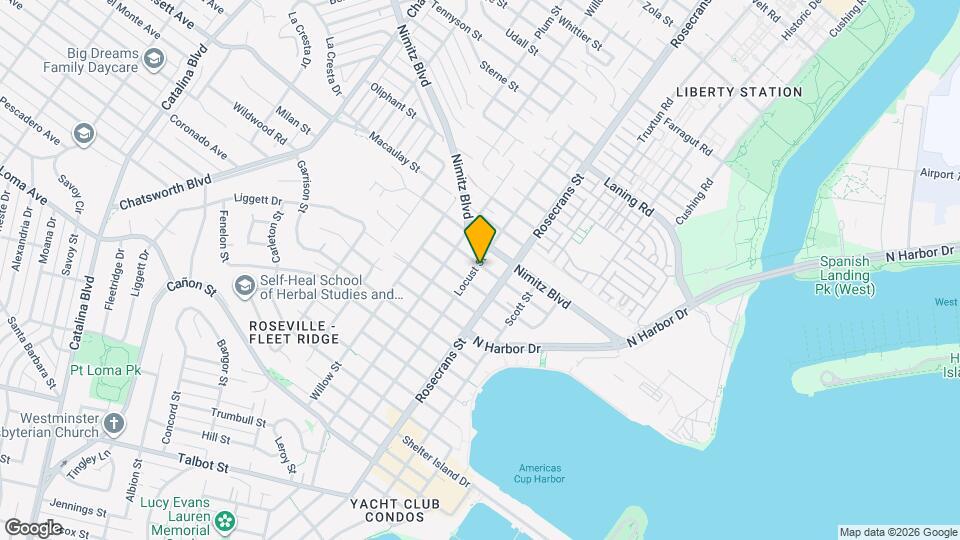 3045 Keats St Map and Location Details