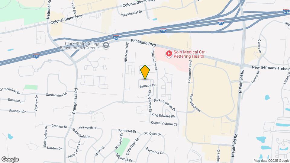 3595 Empire Dr Map and Location Details