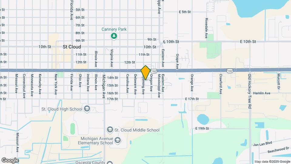1413 Wyoming Ave Map and Location Details