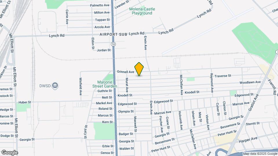8193 Traverse St Map and Location Details