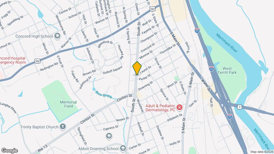 59 S Spring St Map and Location Details