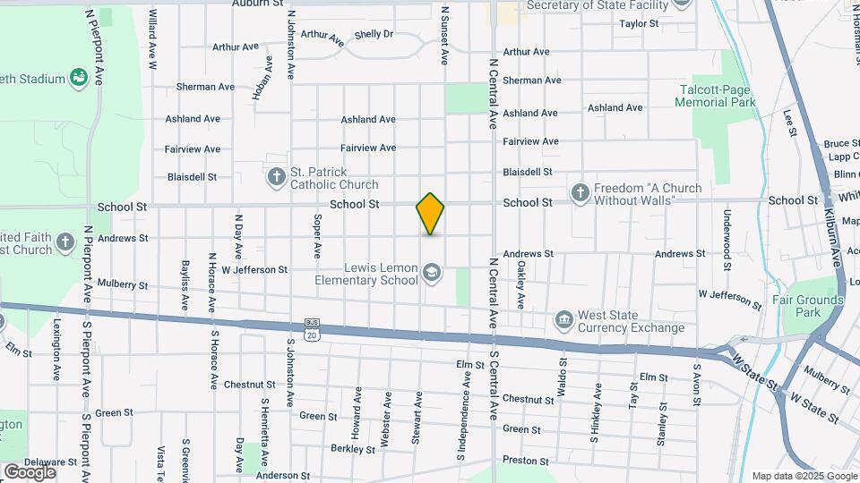 1918 Andrews St Map and Location Details