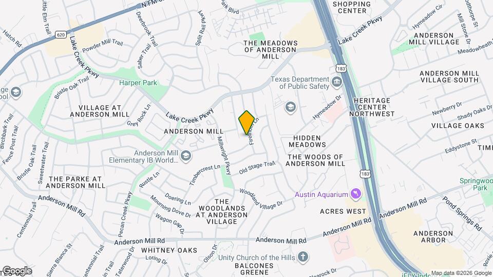 10422 Firethorn Ln Map and Location Details