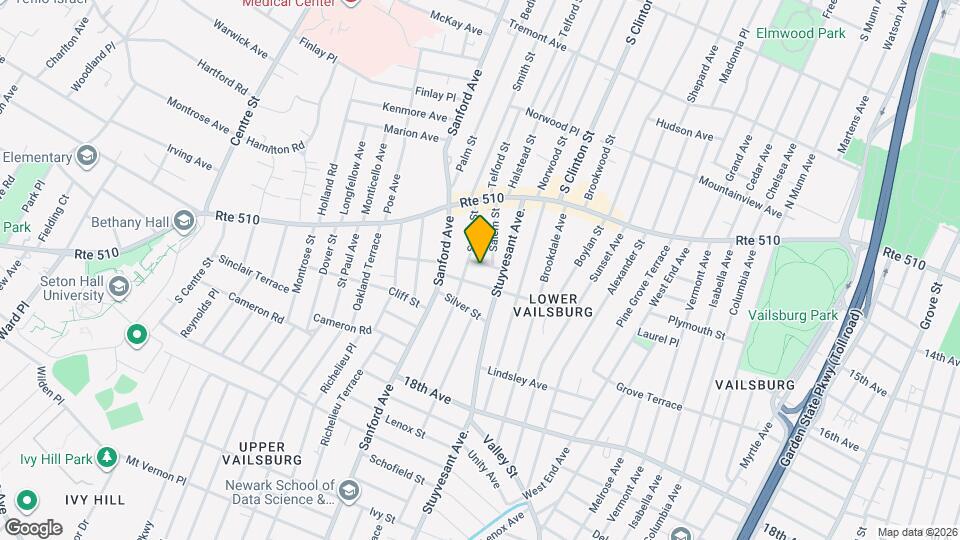 20-22-22 Rockland Terrace Map and Location Details