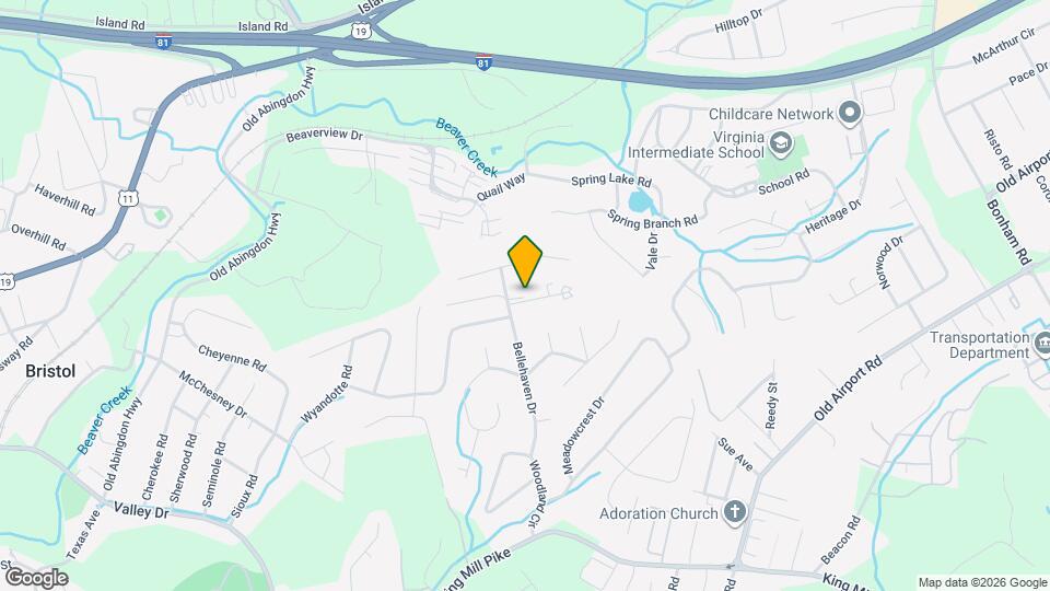 150 Oakcrest Cir Map and Location Details