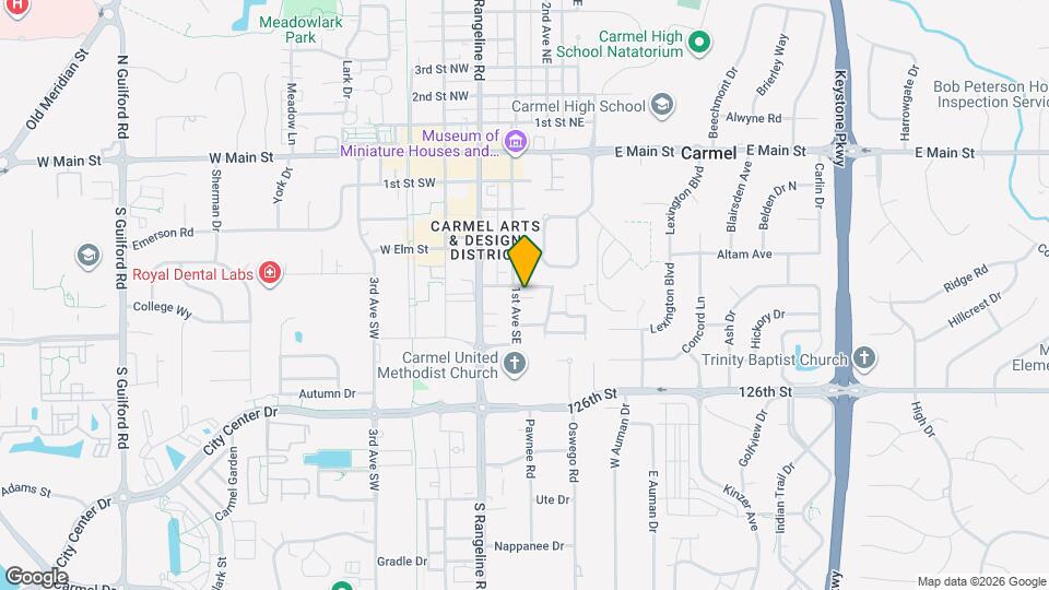 102 Village Green Ln Map and Location Details