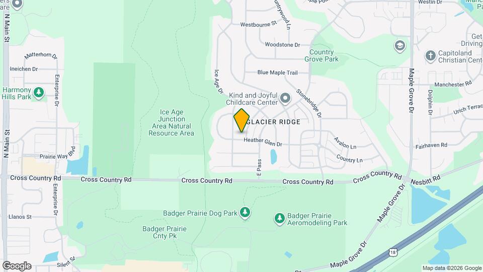 3670 Sabertooth Trail Map and Location Details