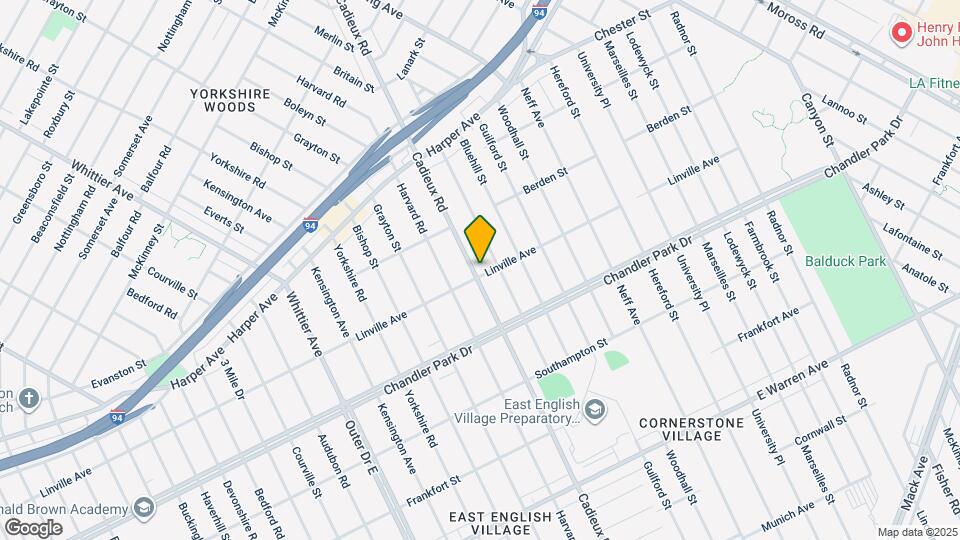 5900 Cadieux Rd Map and Location Details