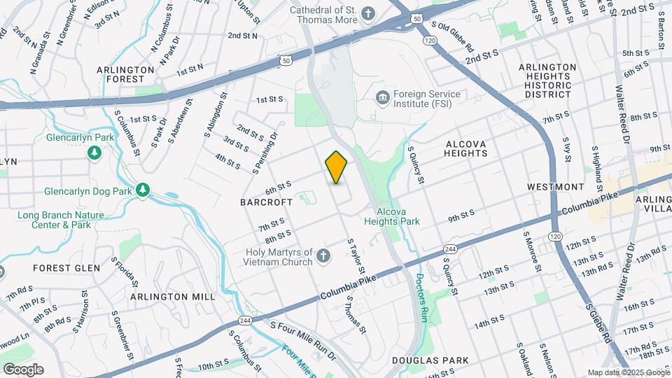 621 S Taylor St Mapa y Detalles de la Ubicación