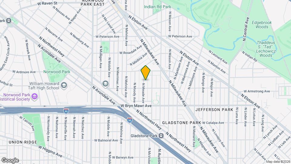 5719 N Meade Ave, Unit 11 Mapa y Detalles de la Ubicación