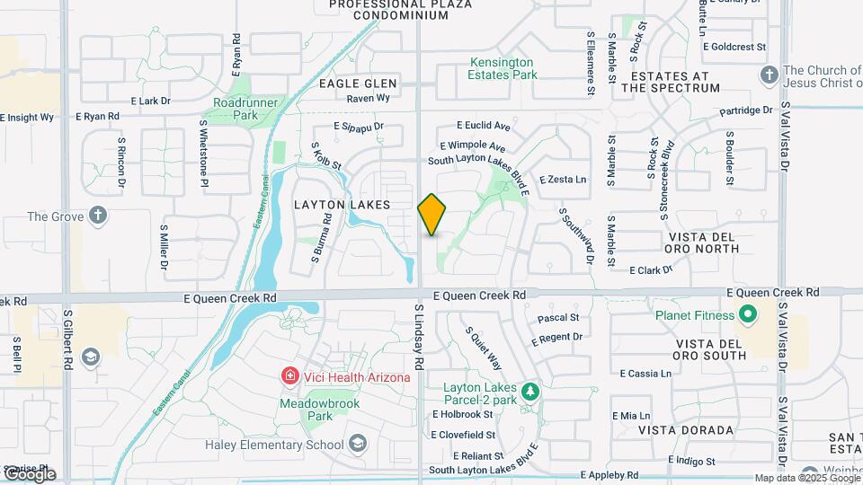 4690 S Twinleaf Dr Map and Location Details