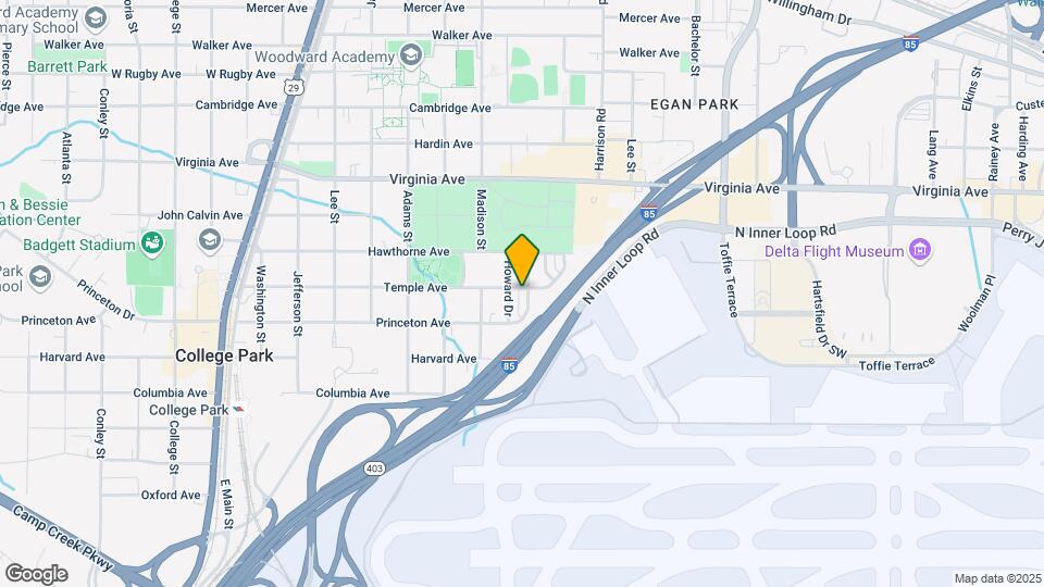 3651 Princeton Ave Mapa y Detalles de la Ubicación