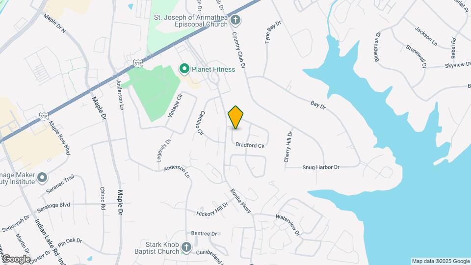 105 Bradford Cir Map and Location Details