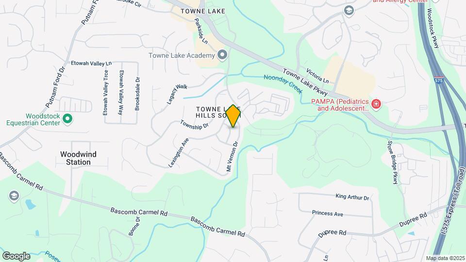 208 Chesapeake Ln Map and Location Details
