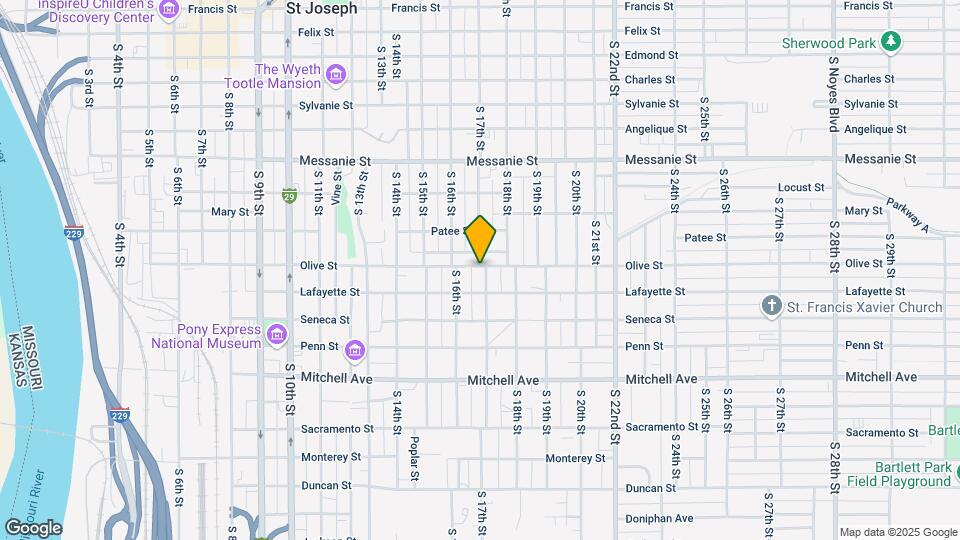 902-904 S 17th St Mapa y Detalles de la Ubicación