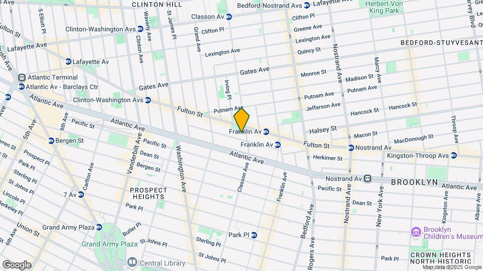 119 Lefferts Pl Map and Location Details