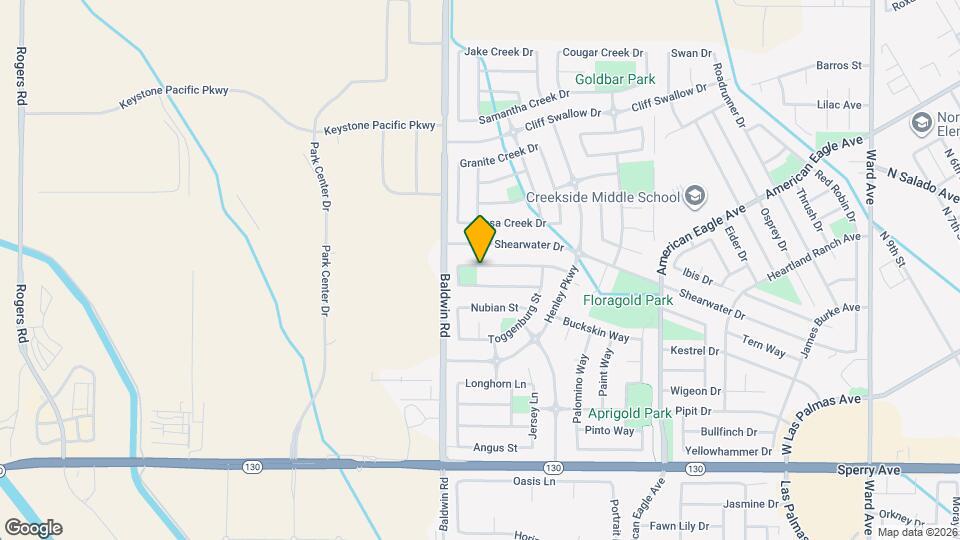 1448 Mendocino Creek Dr Map and Location Details