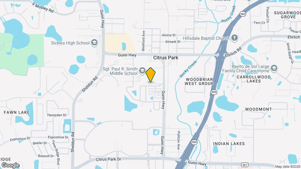 7569 Tamarind Ave Map and Location Details