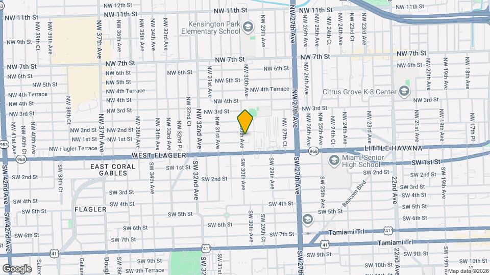 45 NW 30th Ave Map and Location Details