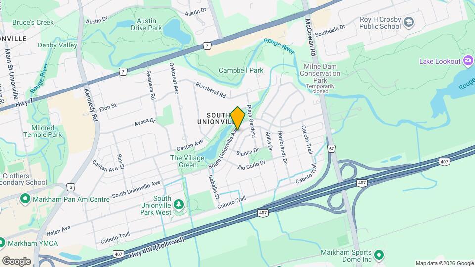 543 South Unionville Ave Map and Location Details