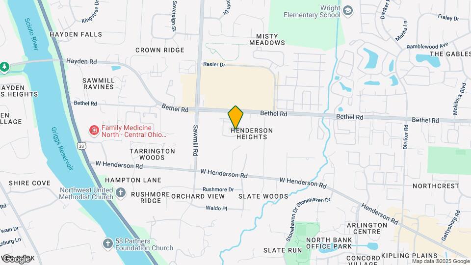 5310 Stonemeadow Ave Map and Location Details