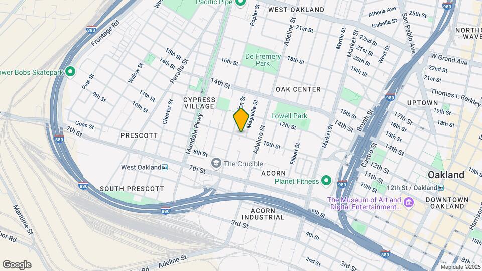 1216 10th St Map and Location Details