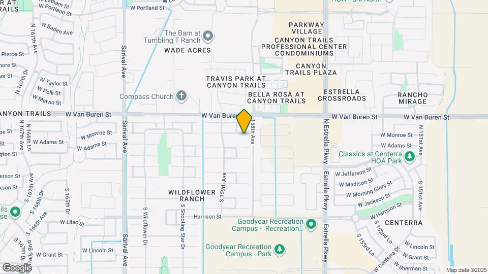 15827 W Monroe St Map and Location Details