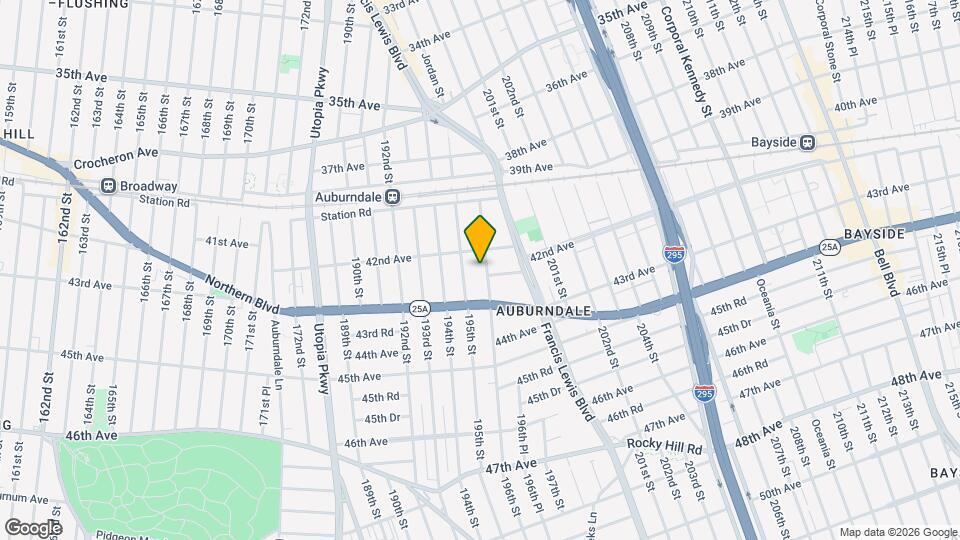 42-20 196th St Map and Location Details