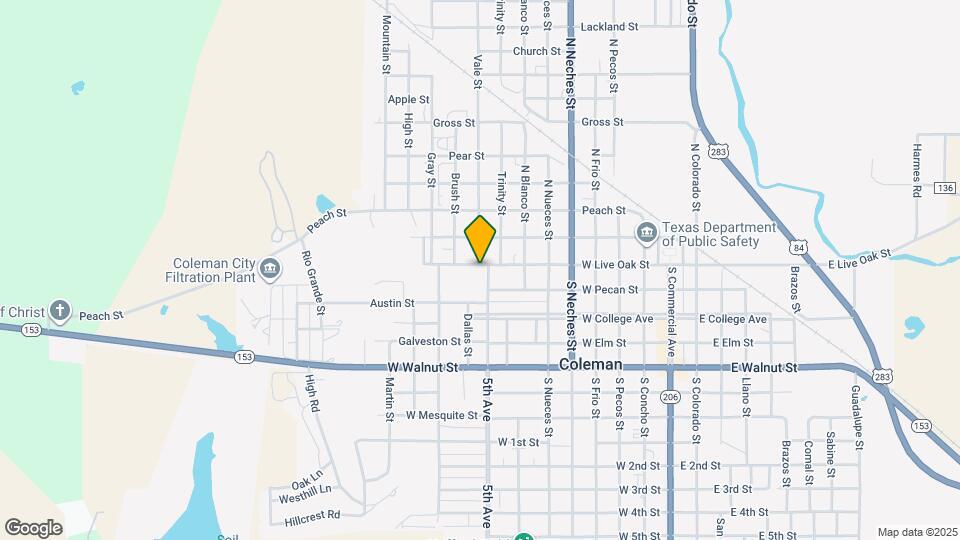 903 W Live Oak St Map and Location Details