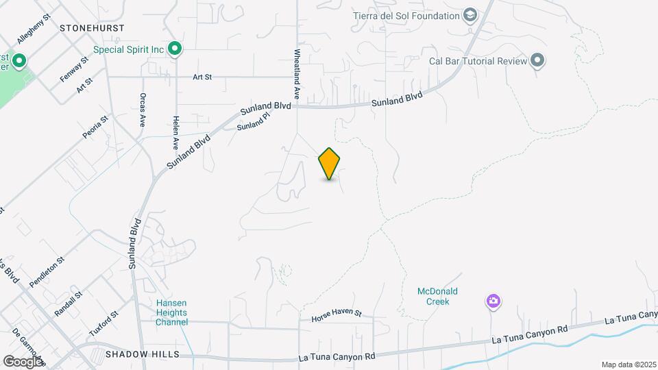 9565 Dale Ave, Unit Shadow Hills Delight Map and Location Details