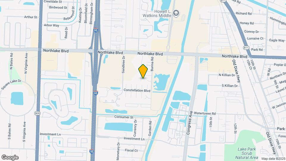 8760 Lyndall Ln Map and Location Details