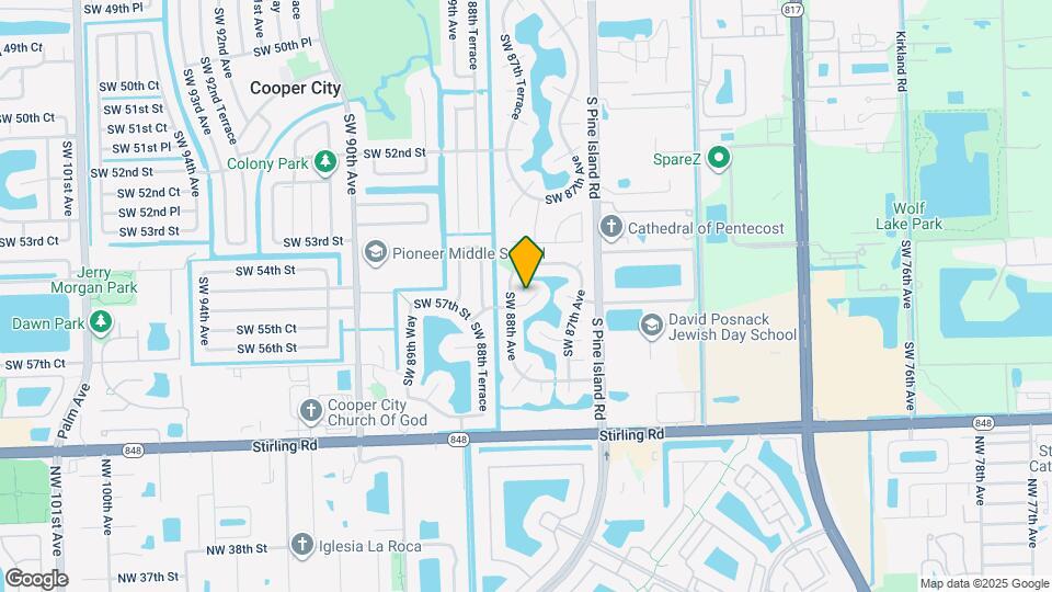 8775 SW 57th St Map and Location Details