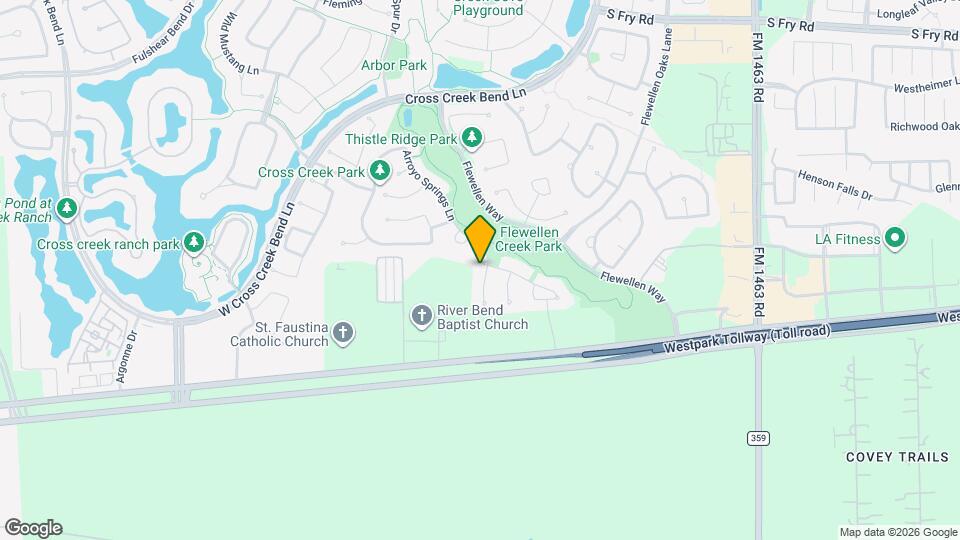 6510 Arroyo Springs Ln Map and Location Details