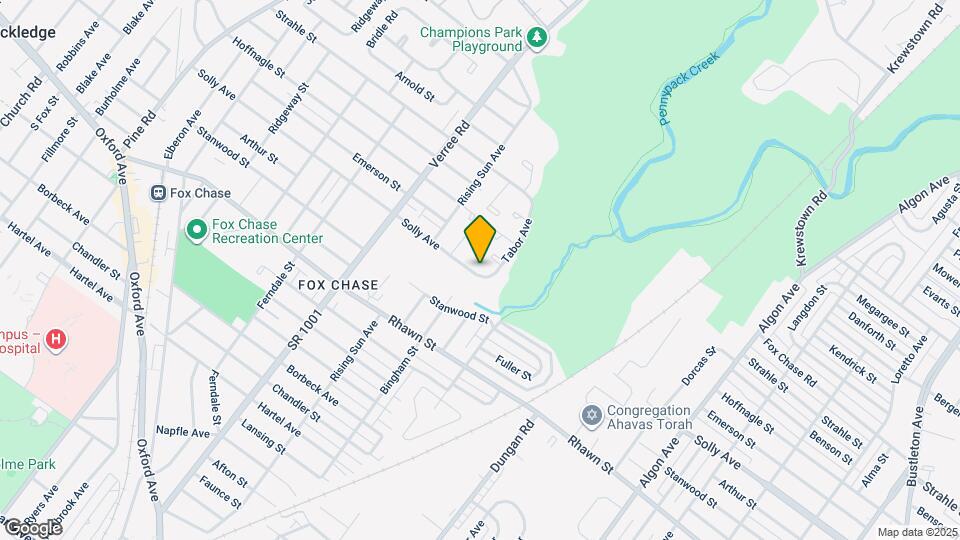 1125 Solly Ave Map and Location Details